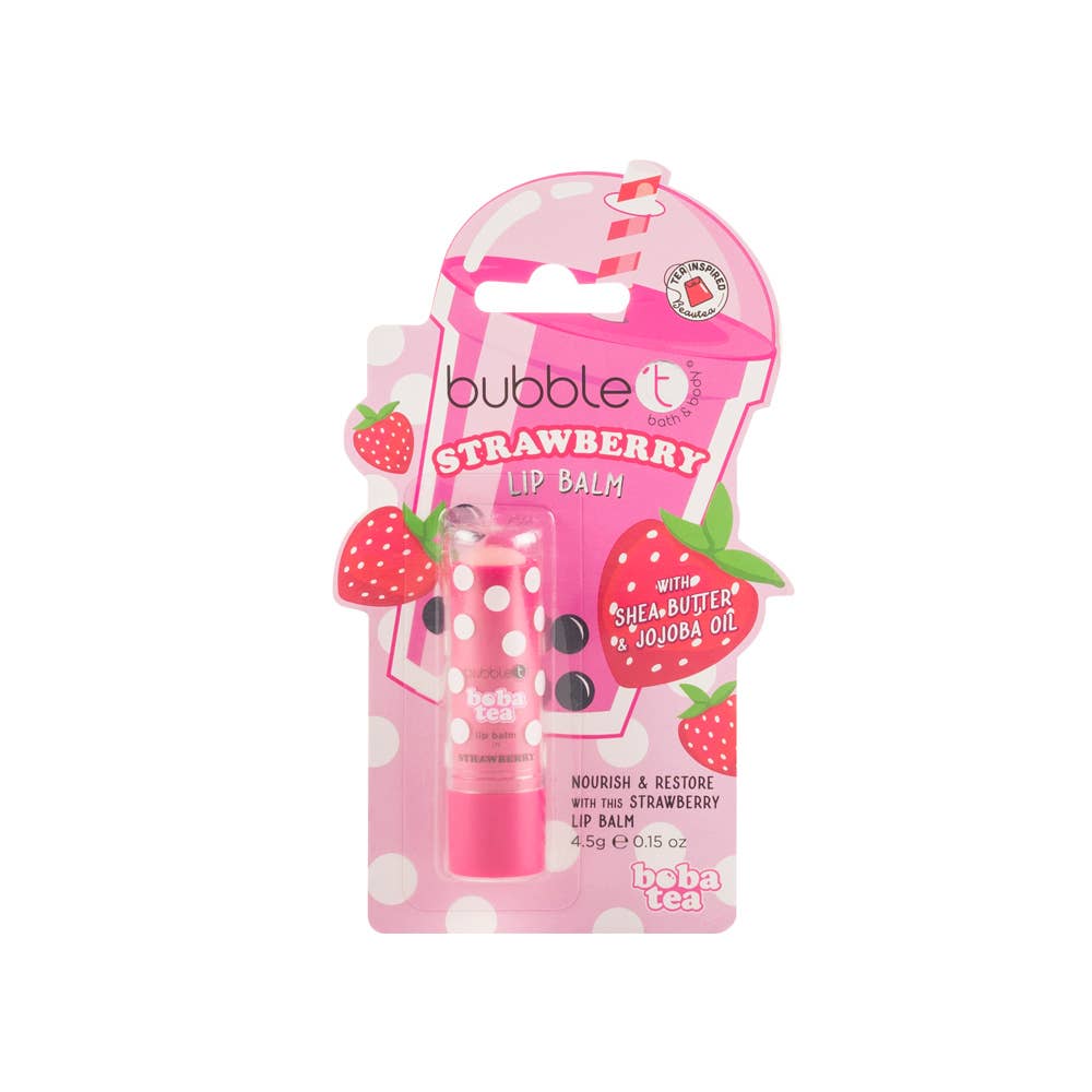 Boba Tea Strawberry Lip Balm (4.5g)