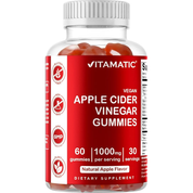 Vitamatic Apple Cider Vinegar 1000mg | 60 Vegan Gummies