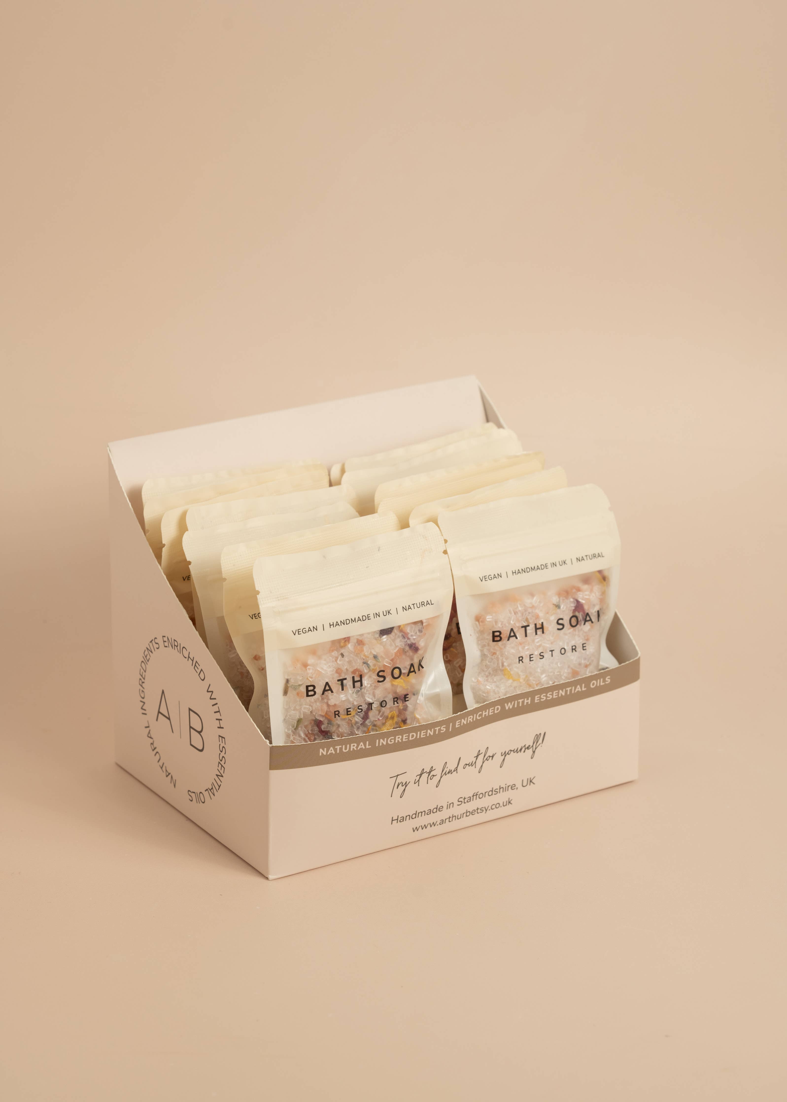 Aromatherapy Bath soak pouch Bath salts