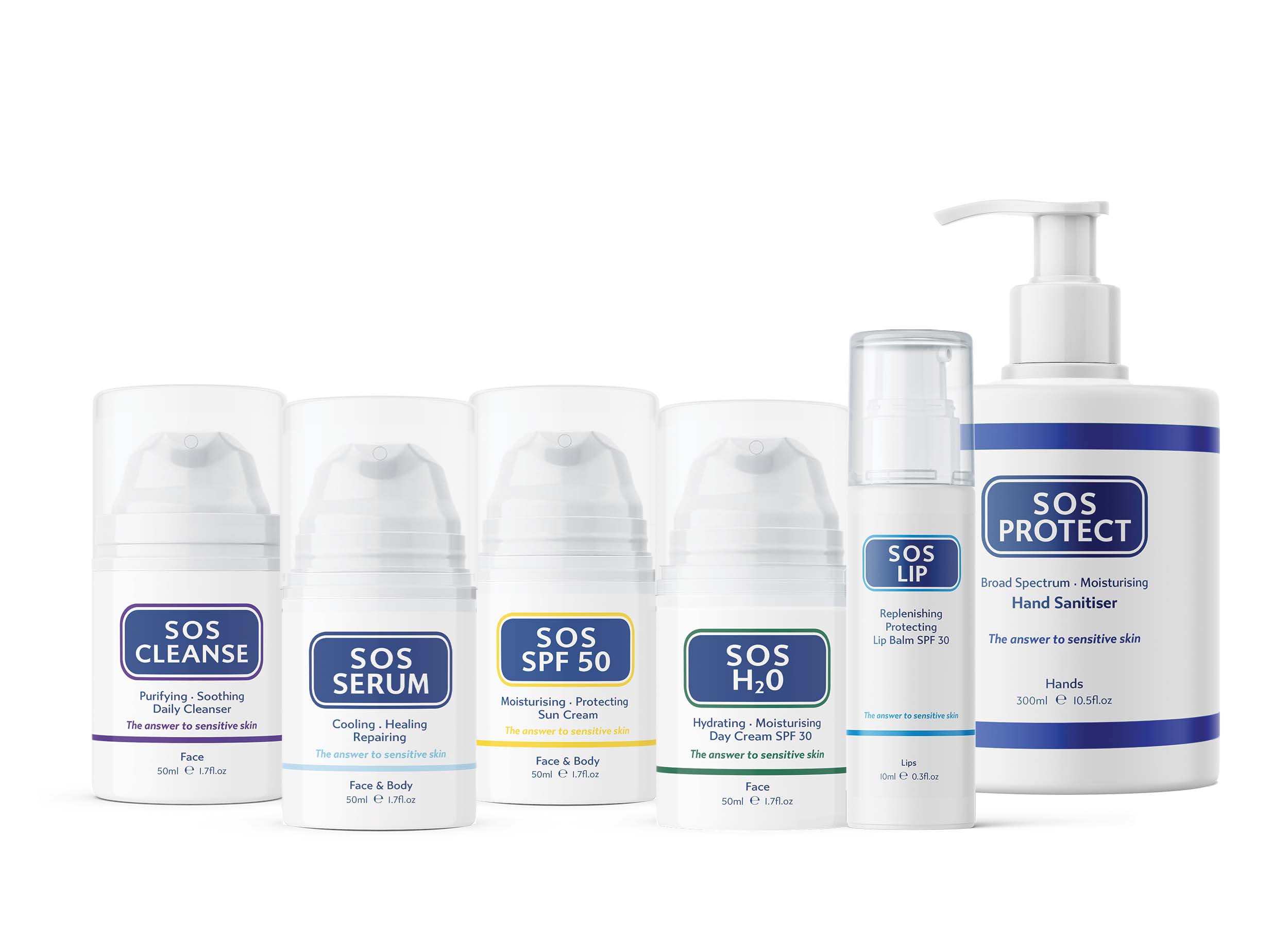 SOS SPF 50 Sun Cream 50ml