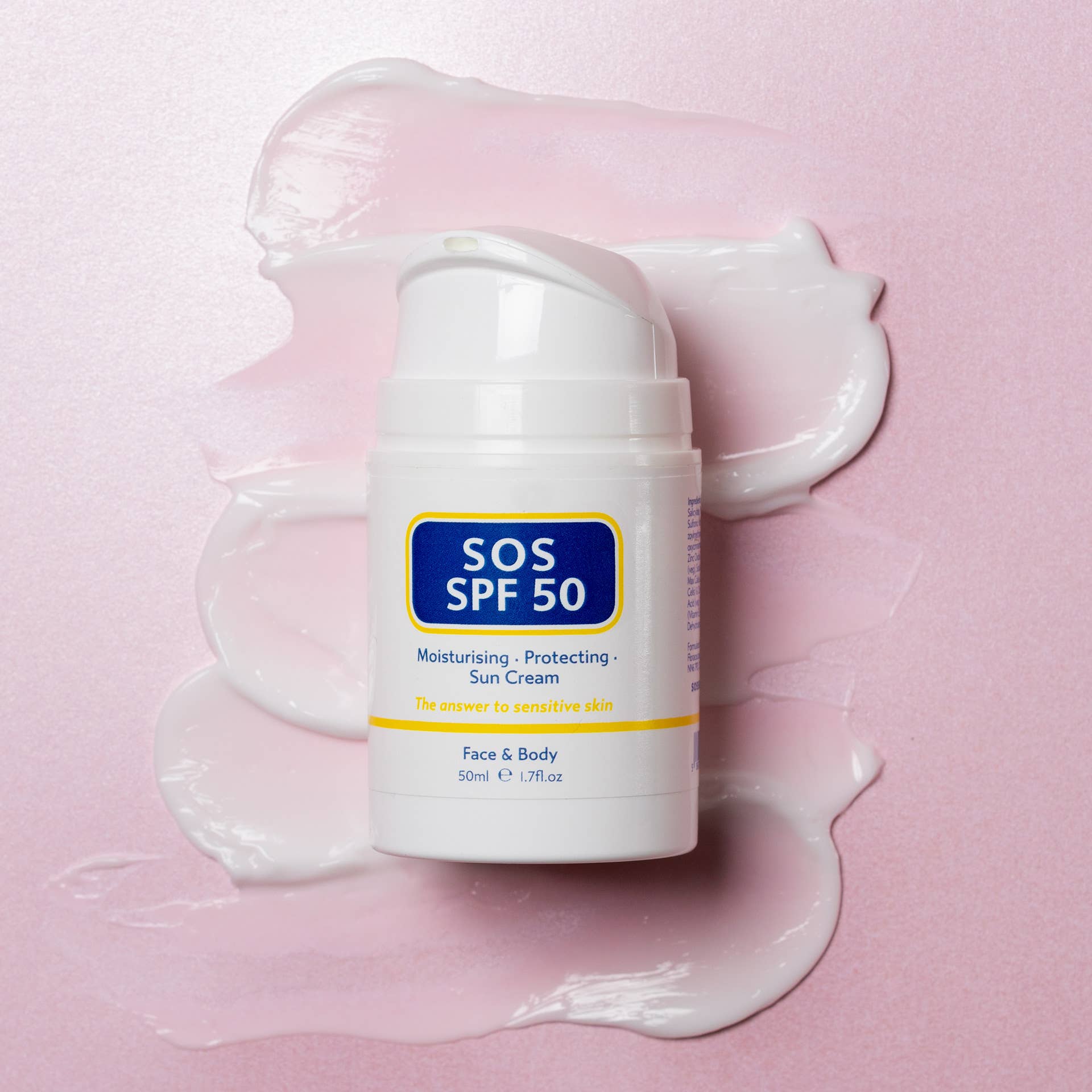 SOS SPF 50 Sun Cream 50ml
