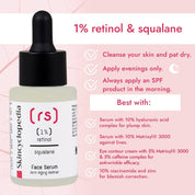 Skincyclopedia Face Serum with 1% Retinol and Squalane (30ml