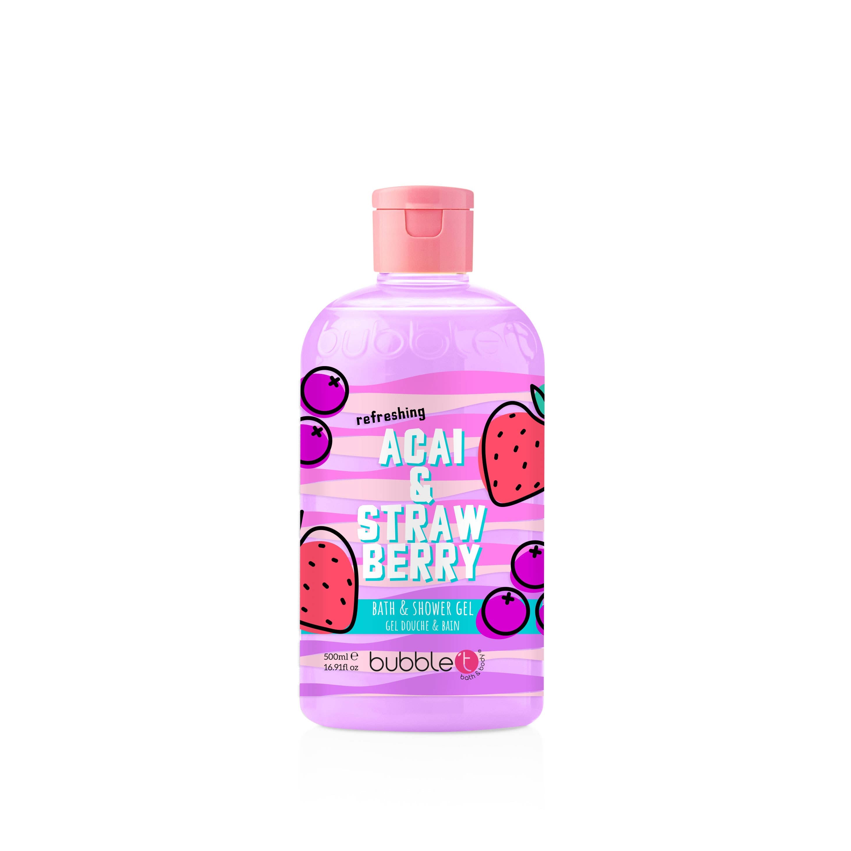 Acai & Strawberry Smoothie Body Wash (500ml)