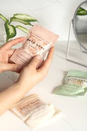 Aromatherapy Bath soak pouch Bath salts