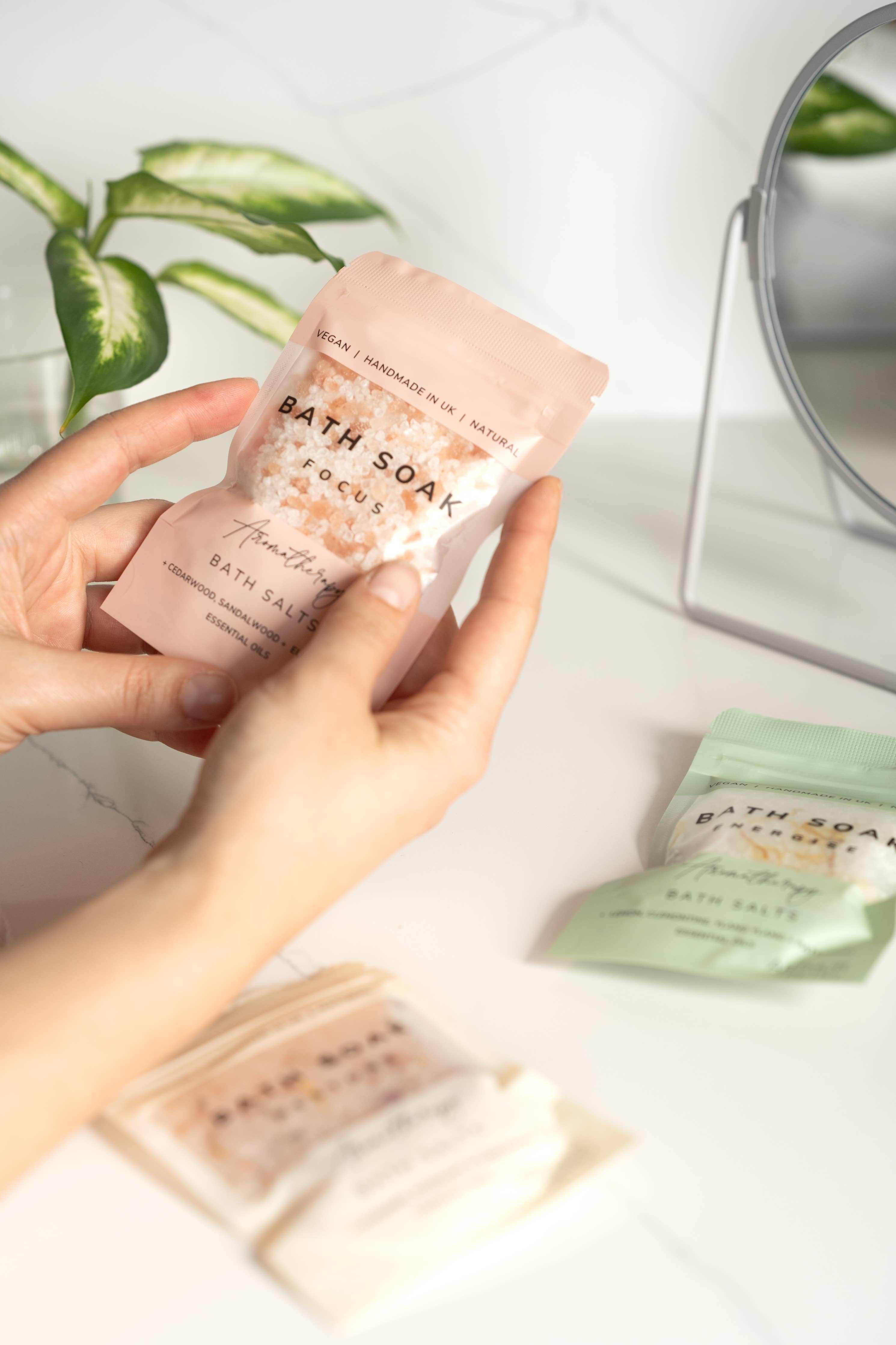 Aromatherapy Bath soak pouch Bath salts