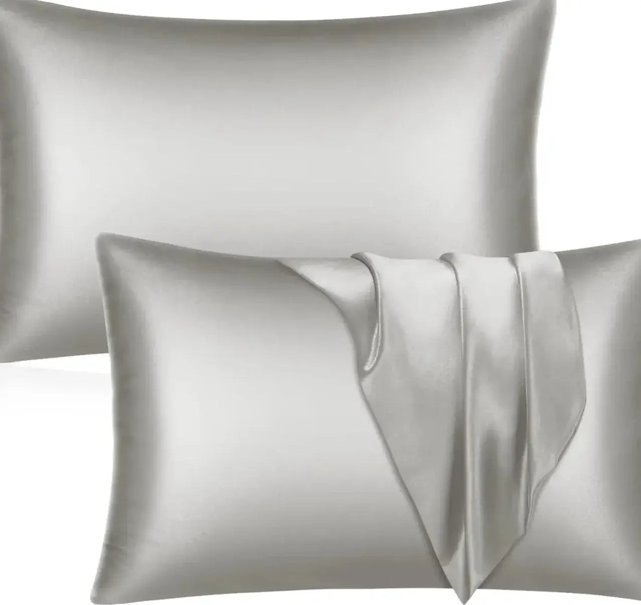Satin Pillowcases for Hair and Skin (Set of 2)