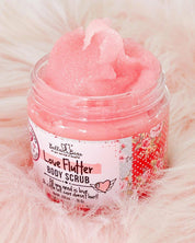 6.7oz Love Flutter Body Scrub | Body Wash | Moisturizer
