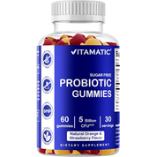 Vitamatic Probiotic 5 Billion CFUs | 60 Vegan Gummies