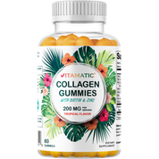 Vitamatic Hydrolyzed Collagen Gummies with  Zinc and Biotin