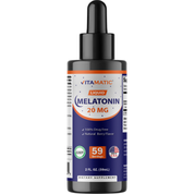 Vitamatic | Melatonin 20mg Liquid Drops Natural Berry Flavor