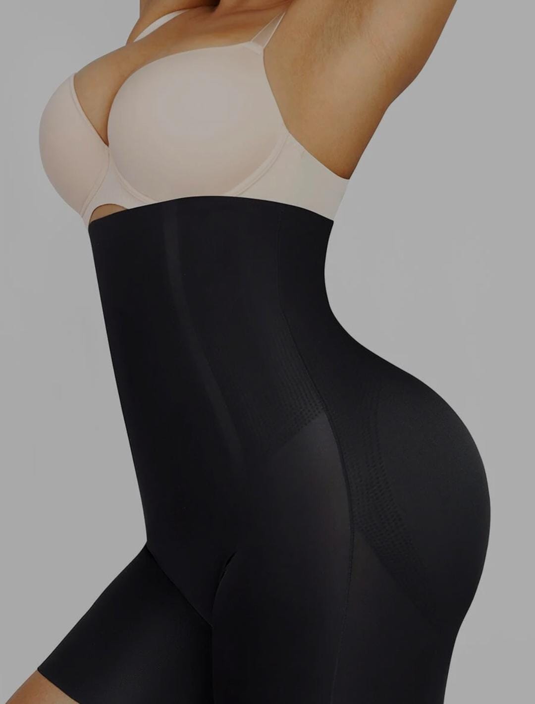High Waist Air Slim Butt Lifter Built-in Removable Buttock Pads