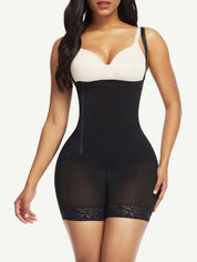Detachable Straps Side Zip Postoperative Body Shaper