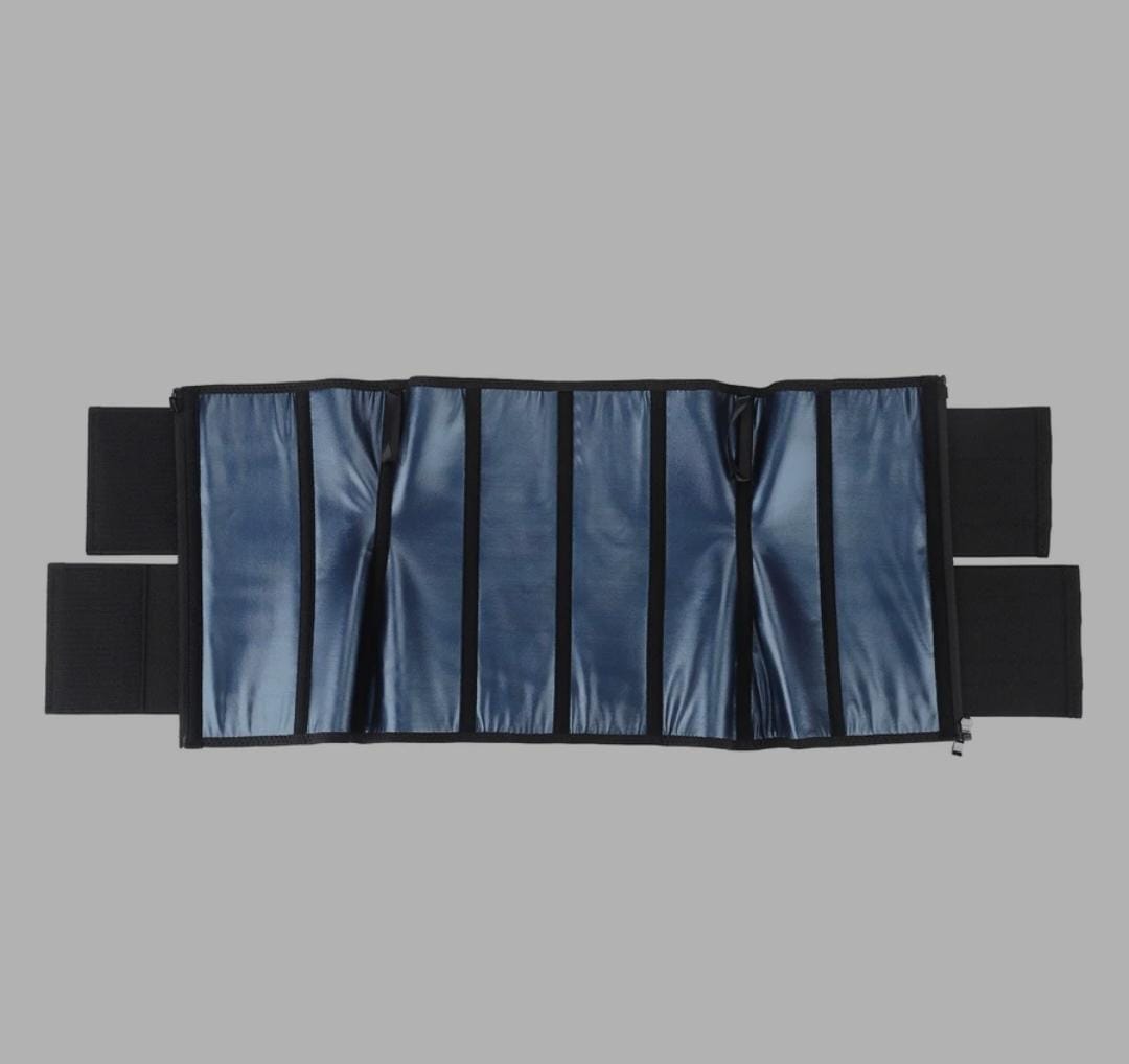 Steel Boned Tummy Control Waist Trainer with Double Belts