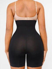 Seamless Double-Layer Tummy Panel 4 Steel Bones Shapewear Shorts