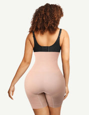 Seamless Double-Layer Tummy Panel 4 Steel Bones Shapewear Shorts
