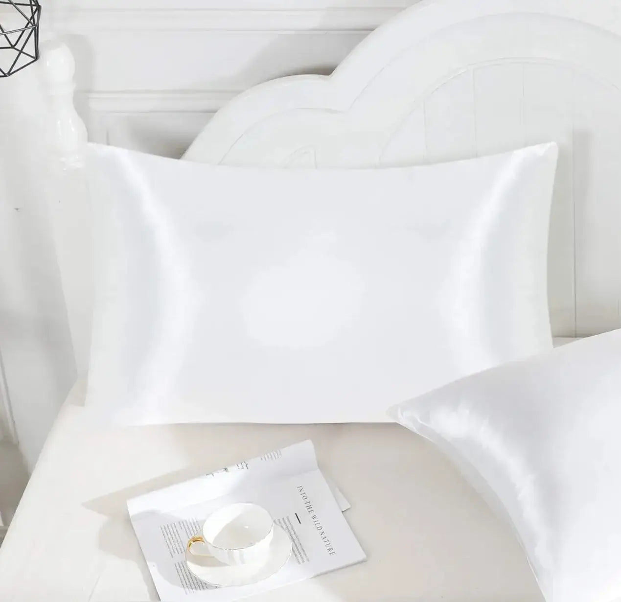 Satin Pillowcases for Hair and Skin (Set of 2)