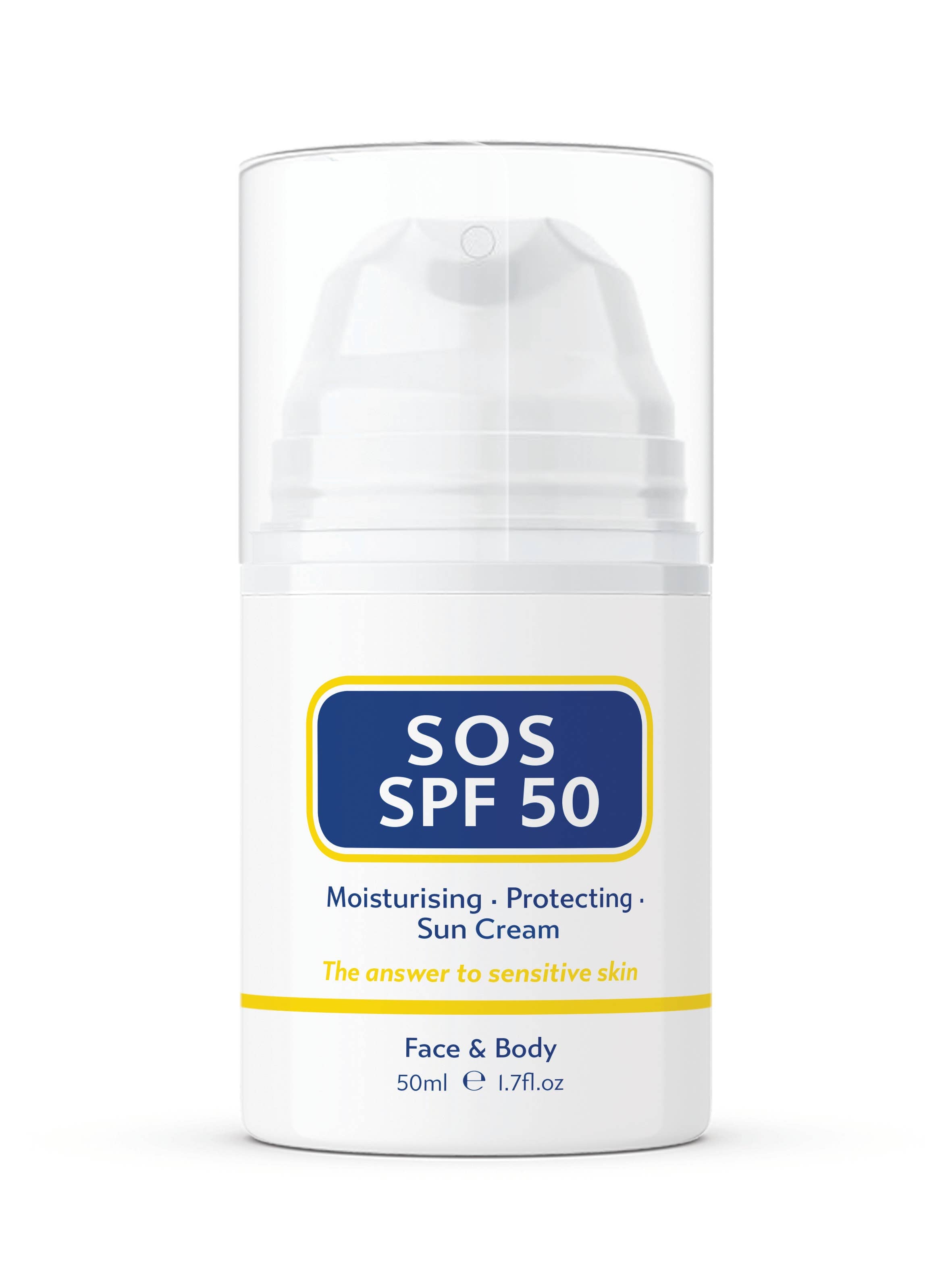 SOS SPF 50 Sun Cream 50ml