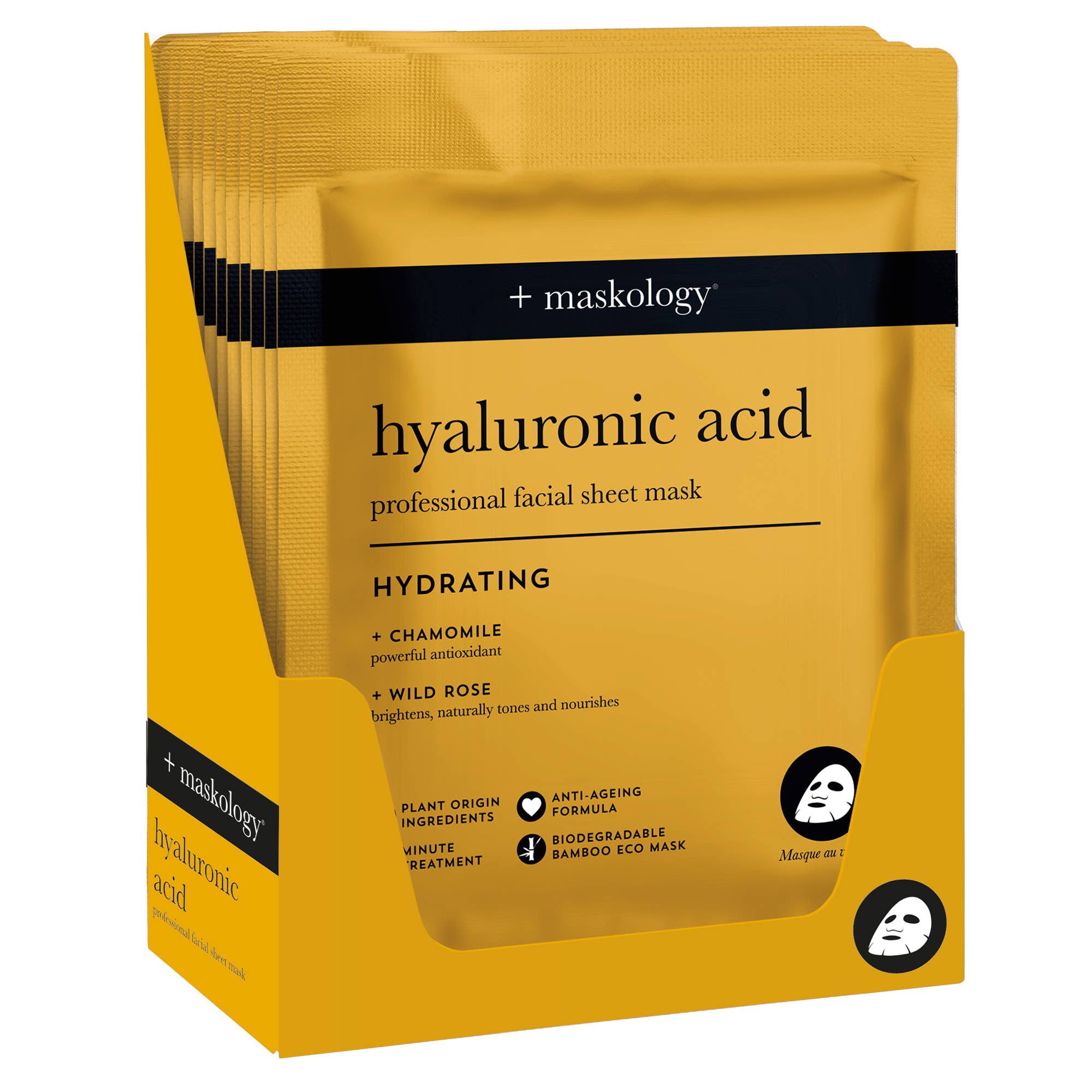 +maskology HYALURONIC ACID Professional Sheet Mask