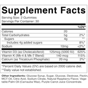 Vitamatic D3 K2 | 60 Vegan Gummies