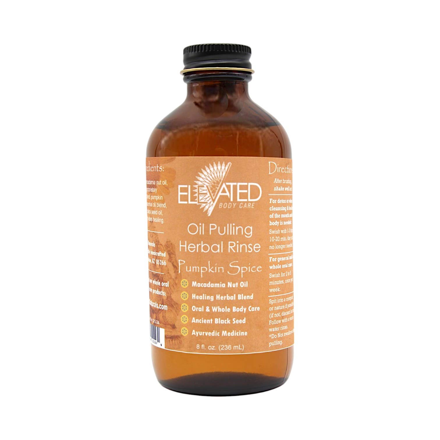 ELEVATED - Oil Pulling Herbal Rinse Ayurvedic Oral Care