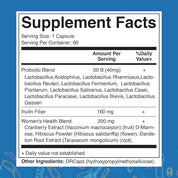 Vitamatic | Vaginal Probiotics 20 Billions 60 DR Capsules