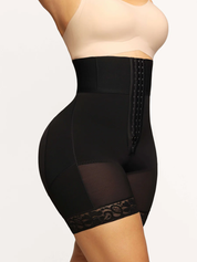 Long high waist strapless body-shaper