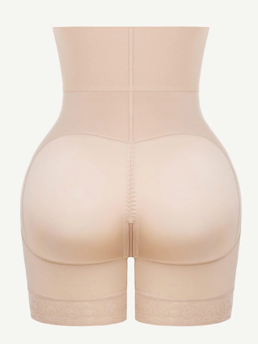 Long high waist strapless body-shaper