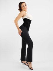 Smooth look Fat Burning Front Double Layer Zipper Tummy Control Waist Trimmer