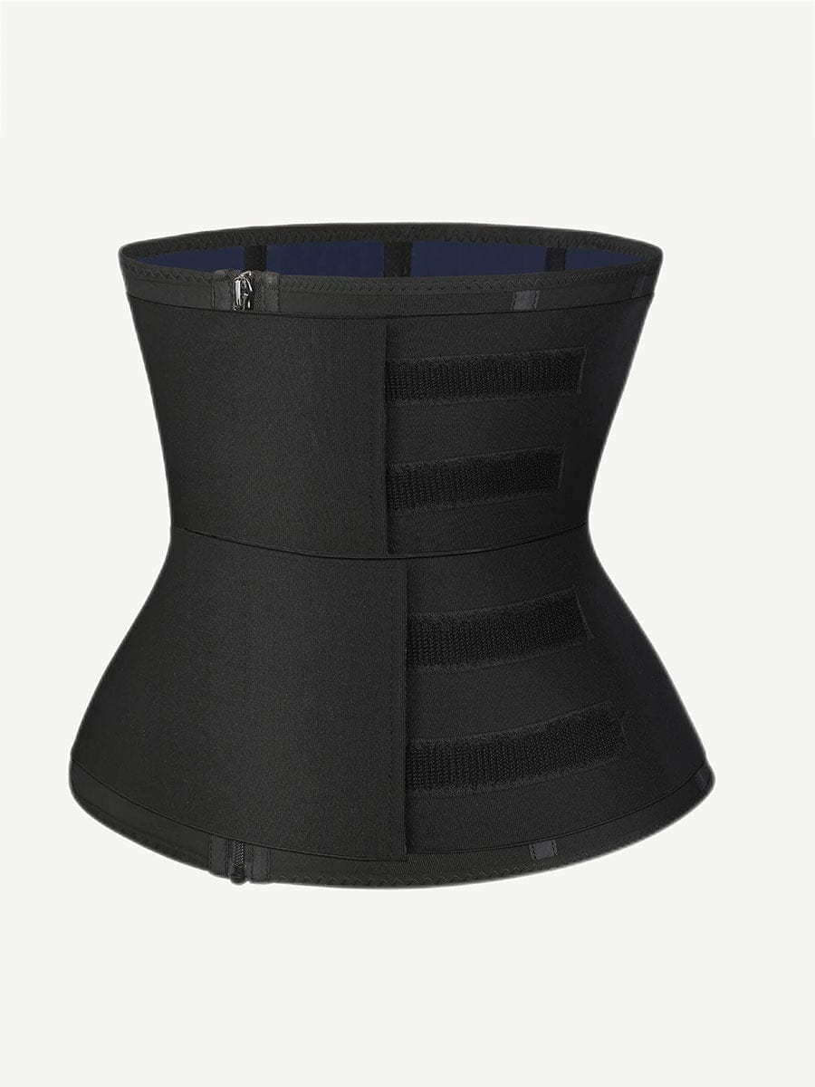 2 Belts Steel Bone Neoprene Waist Trainer