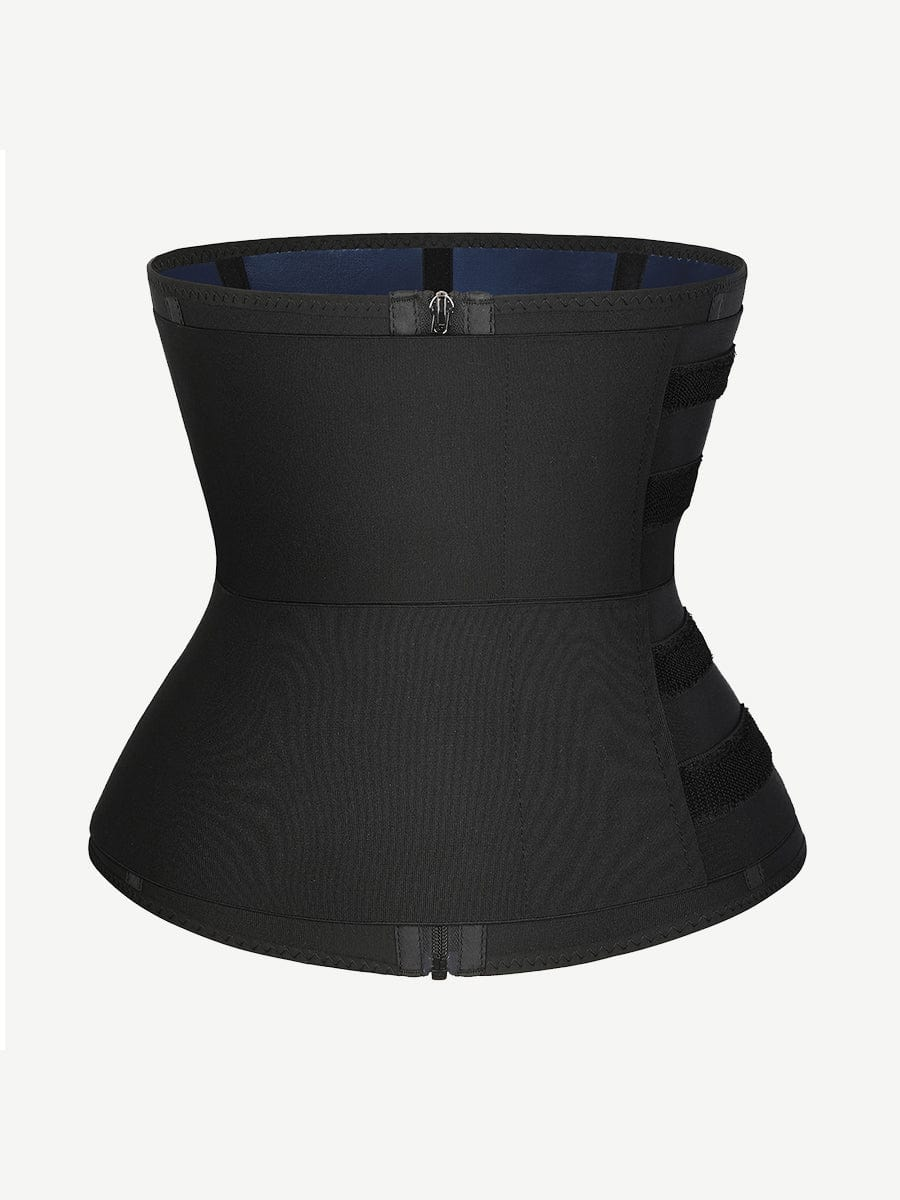 2 Belts Steel Bone Neoprene Waist Trainer