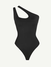 One Side Shoulder Bodysuit
