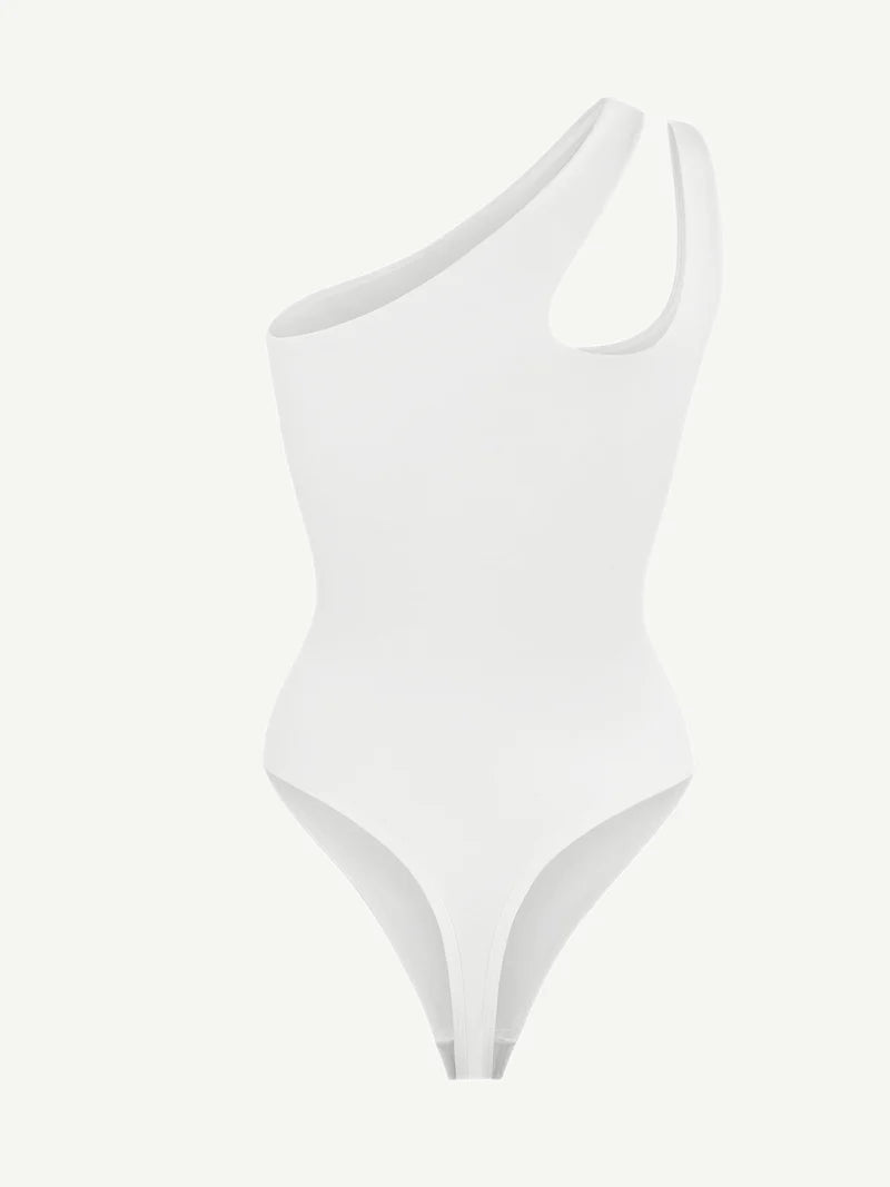 One Side Shoulder Bodysuit