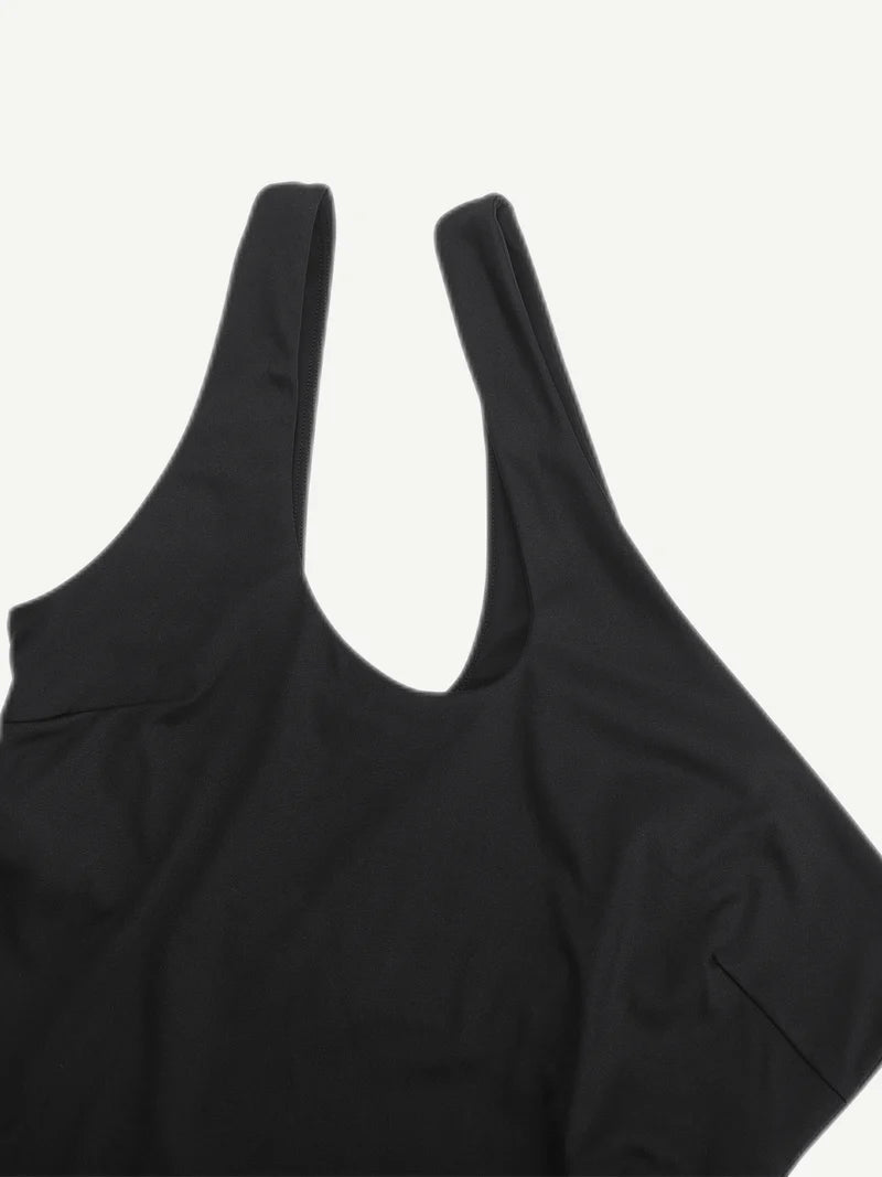 One Side Shoulder Bodysuit