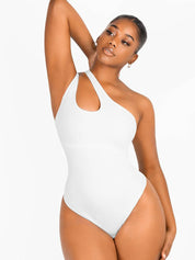 One Side Shoulder Bodysuit