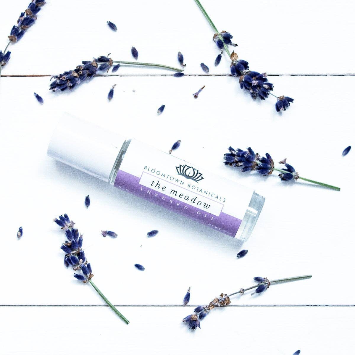 Roll-On Infused Sleep and Relax Oil - The Meadow (Lavender & Rose Geranium)