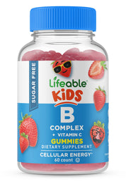 Lifeable Sugar Free B Complex + Vitamin C for Kids Gummies