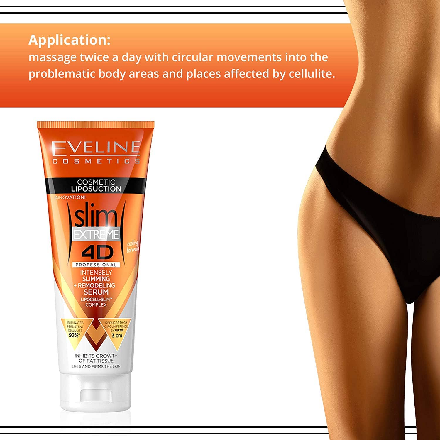 Slim Extreme 4D Liposuction  Slimming and Remodeling Serum