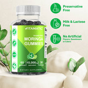 Vitamatic | Sugar Free Moringa Gummies 10000 mg | 60 Gummies