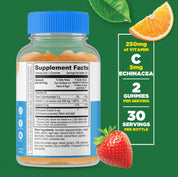 Lifeable Sugar Free Vitamin C for Kids 250 mg Gummies