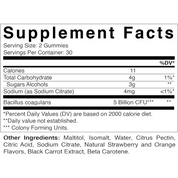 Vitamatic Probiotic 5 Billion CFUs | 60 Vegan Gummies