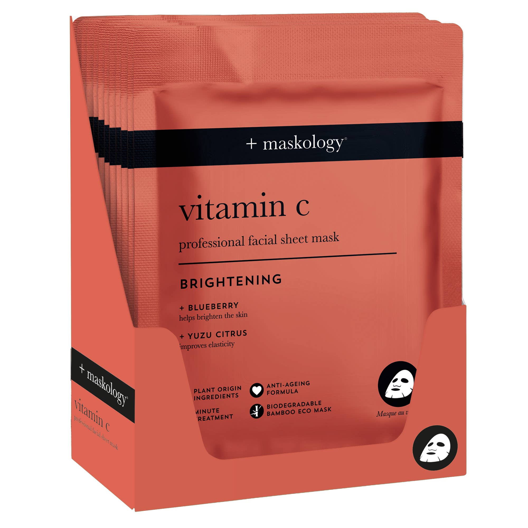 +maskology VITAMIN-C Professional Sheet Mask