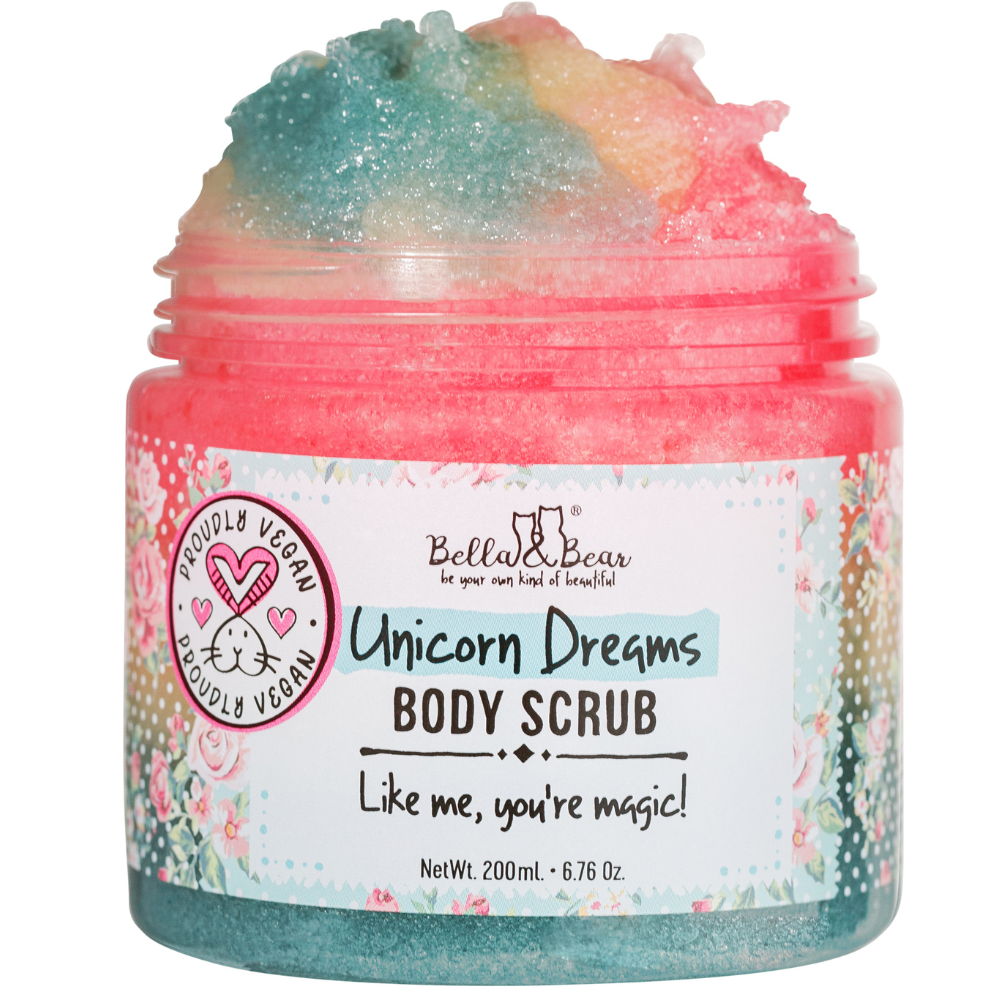 6.7oz Unicorn Dreams 3 in-1 Body Scrub, Wash & Moisturizer