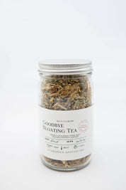 Goodbye Bloating Tea, 8oz Glass jar