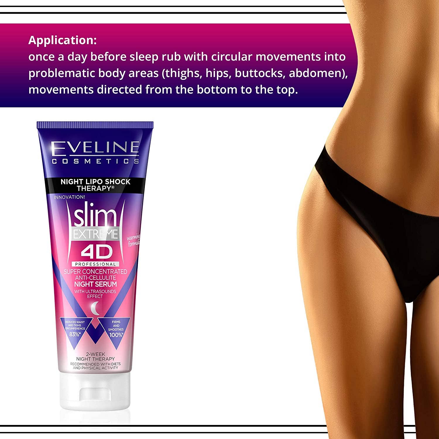 Slim Extreme 4D Super Concentrated Cellulite Night Cream