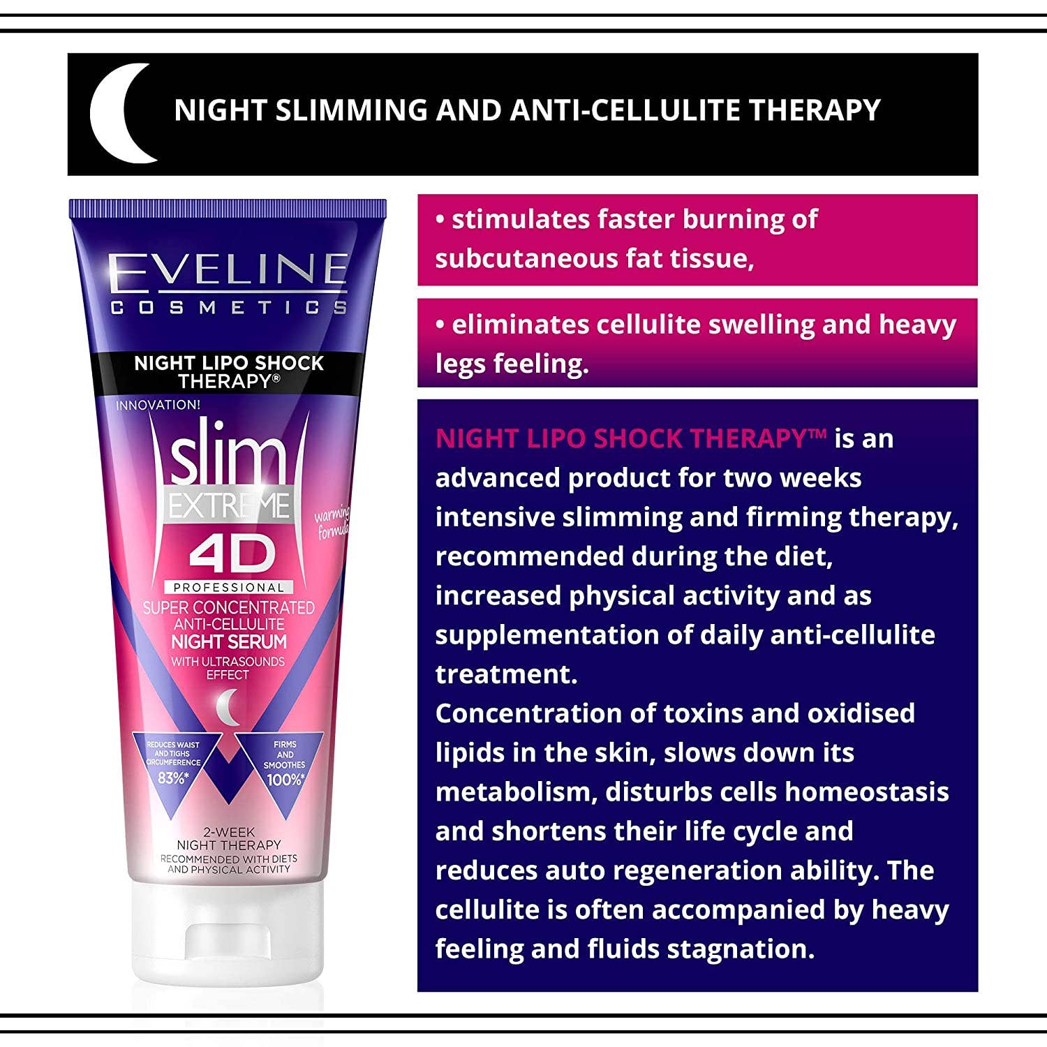 Slim Extreme 4D Super Concentrated Cellulite Night Cream