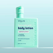 Hyaluronic Acid Body Lotion with Sea Salt & Lemongrass Scent