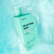 Hyaluronic Acid Serum Body Wash, Sea Salt & Lemongrass Scent