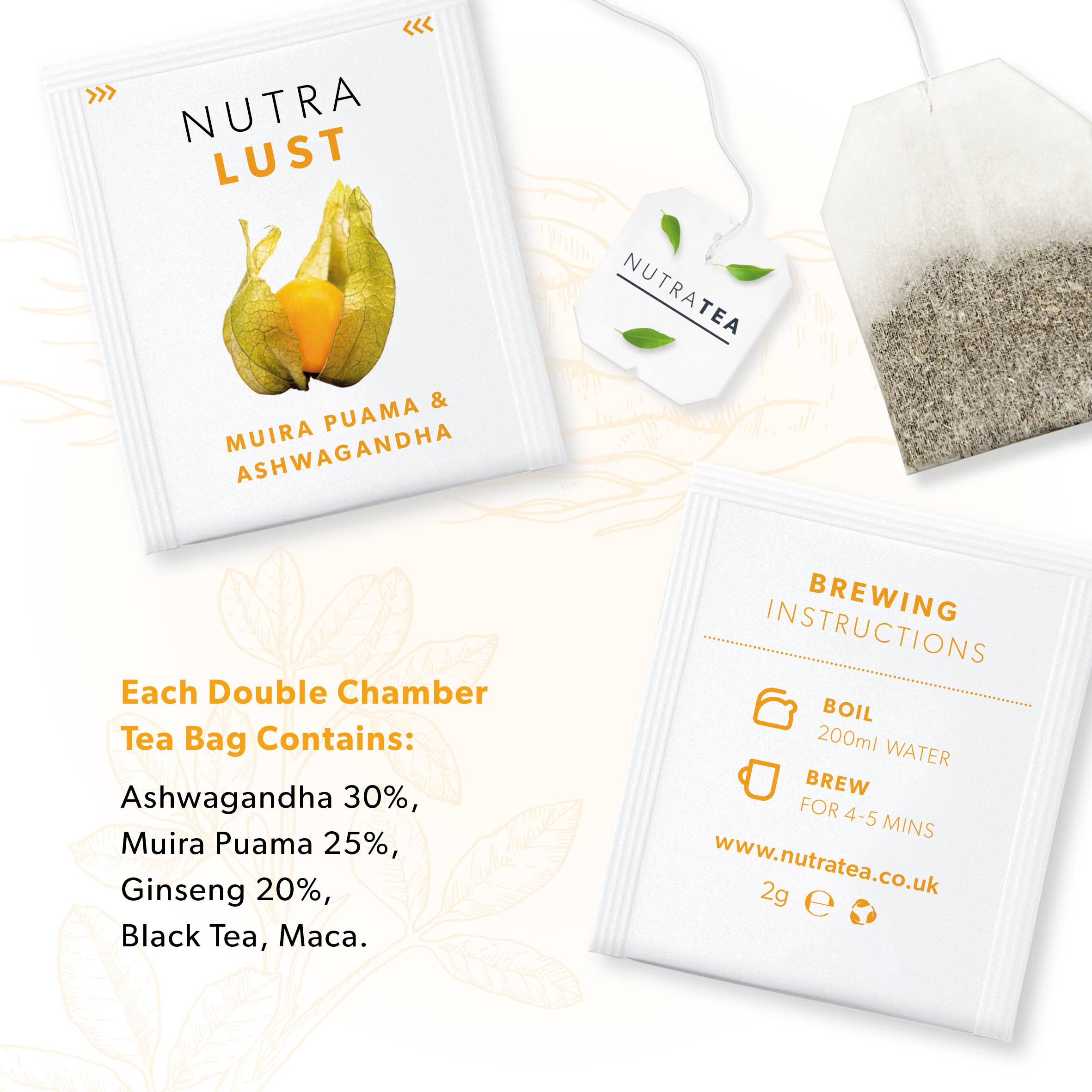 Nutra Lust Herbal Tea