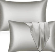 Satin Pillowcases for Hair and Skin (Set of 2)