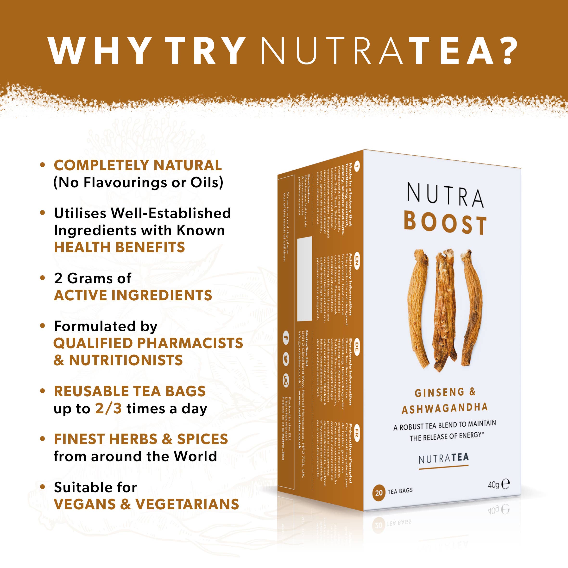 Nutra Boost Herbal Tea